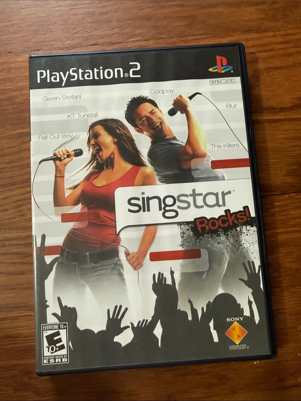 Sony SingStar Rocks! PlayStation 2 Game - Red & Black